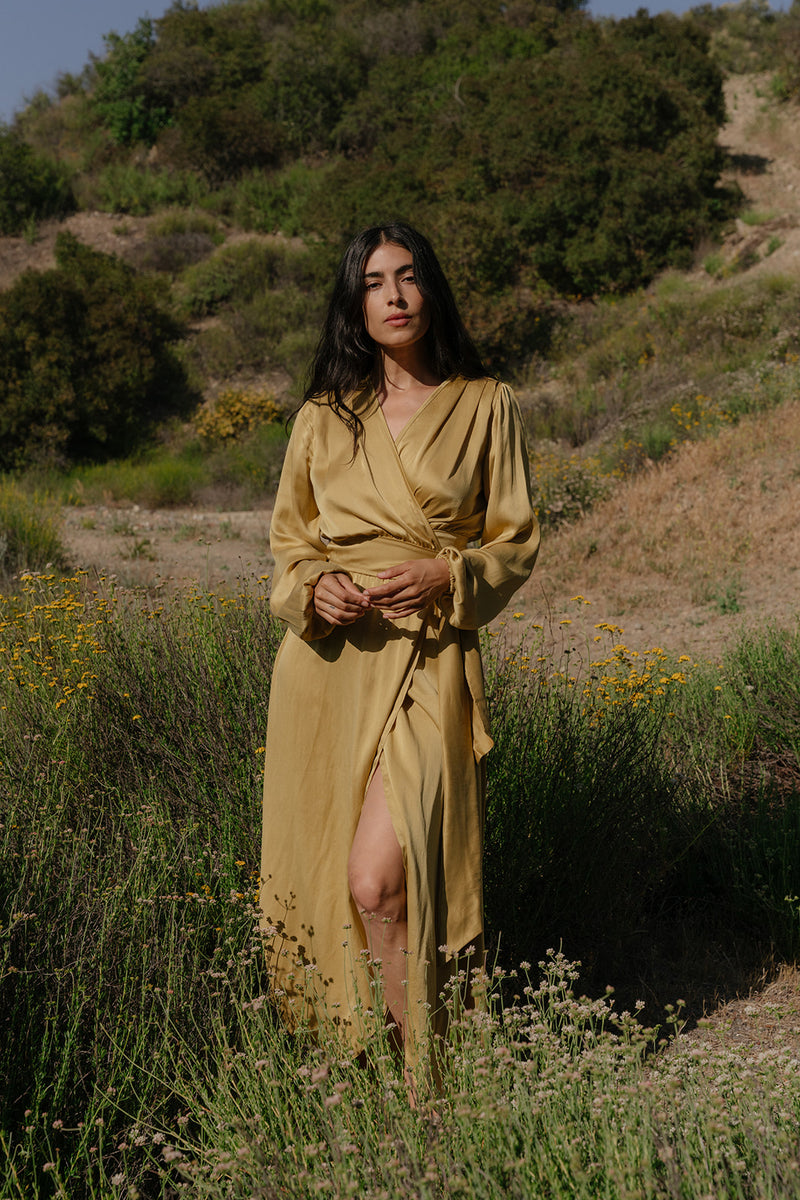 Flow Wrap Dress – AWAVEAWAKE