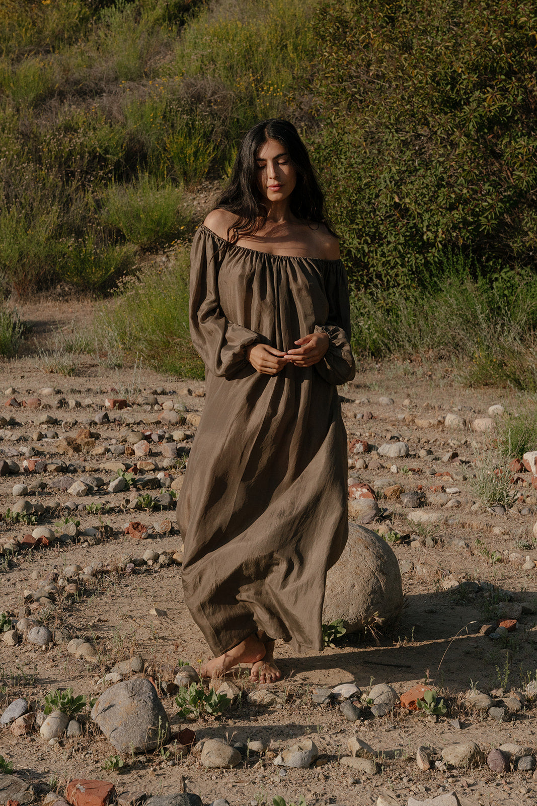cascade maxi dress Ruthie Cascade Maxi Dress